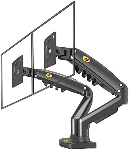 Ergosolid Support de Bureau pour 2 écrans PC LCD LED 17"- 27" réglage dans Plusieurs Axes, Pivot, Ressort à gaz jusqu'à 2x9 kg Fiche Technique et Prix au Maroc