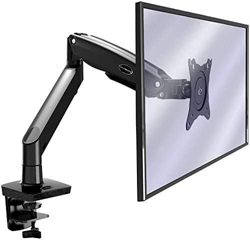 Invision Support Écran PC Moniteur pour Écrans 22-35 Pouces, VESA 75mm et 100mm, Ergonomique Ressort à Gaz Bras Long Pince de Bureau à Mouvement Complet Inclinaison et Pivotant Poids 3kg-12kg (MX450) Fiche Technique et Prix au Maroc