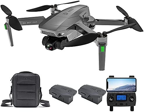 Livraison 3~5 jours, Drone GPS ZLL SG907 MAX avec Caméra 4K HD, Cardan 3 Axes, 5G WiFi FPV, Distance de Contrôle 500m, Moteur Brushless, Follow Me, RC Quadcopter Professionnel, 2 Batteries Fiche Technique et Prix au Maroc
