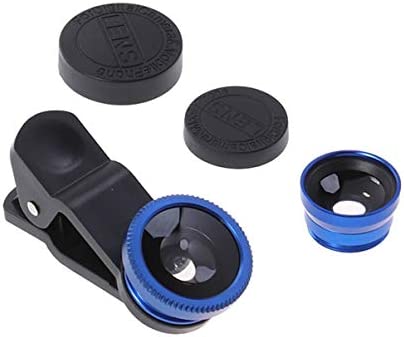 ULTECHNOVO Objectif Macro Universel Fish- Eye- Objectif Macro Grand Angle de Caméra de Téléphone 3 en 1 Fiche Technique et Prix au Maroc