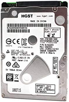 HGST Cinemastar Z5K500 HCC545050A7E630 Disque dur SATA III 500 Go 5400 tr/min 32 Mo Cache 2,5" Fiche Technique et Prix au Maroc