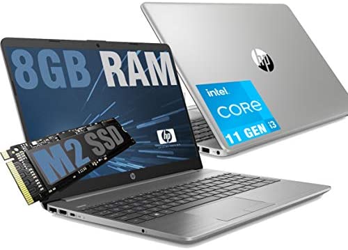 HP i3 250 G8 Silver Ordinateur portable Full HD 15.6" Cpu Intel Core i3-1115G4 11Th Gen 4.1 Ghz,RAM 8 Go DDR4,SSD M2 256 Go,graphique Intel UHD,Hdmi RJ-45 Wifi Blu-Fi Technologie Window. Dows 10 Pro Fiche Technique et Prix au Maroc