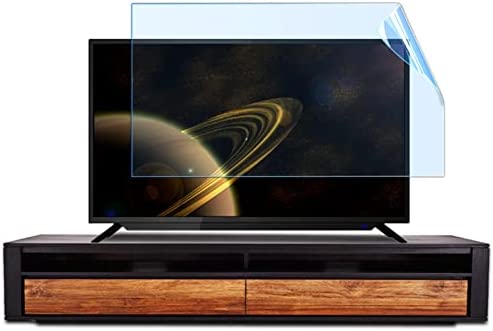 PLOEA Protecteur D'écran Télévision Anti-reflet Pet Téléviseur Protège-écran Tache D'huile Anti-Empreintes Digitales Protection Yeux Télé Écran Protecteur Fiche Technique et Prix au Maroc