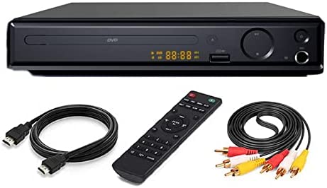 ZXNQ Lecteur DVD de Protection des Yeux Blu-Ray 4K, Lecture HDMI Home VCD HD, avec Prise USB/Mémoire de Mise Hors Tension Fiche Technique et Prix au Maroc