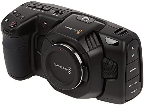 Blackmagic Design Pocket Cinema Camera 4K Caméscope portatif Noir 4K Ultra HD Caméscopes numériques (Micro Four Thirds, Carte mémoire, CFast 2.0,SD, RAW, Auto/Manuel, 12,7 cm (5")) Fiche Technique et Prix au Maroc