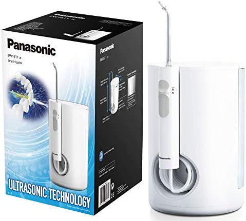 Panasonic - Personalcare EW1611W503 | Jet dentaire - Technologie ultrasonique 10 puissances réglables 1 canule Sans fil Réservoir de 600 ml Temps d'tulisation: 115 sec Blanc Fiche Technique et Prix au Maroc