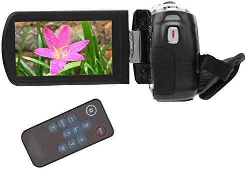 Caméra Vidéo 4K Caméscope Shakeproof HD 16X avec Zoom Numérique, Caméra de Vision Nocturne, Stabilisation D'image Intelligente, Prise en Charge WIFI, écran Tactile TFT-LCD de 3,0 Pouces(le noir) Fiche Technique et Prix au Maroc