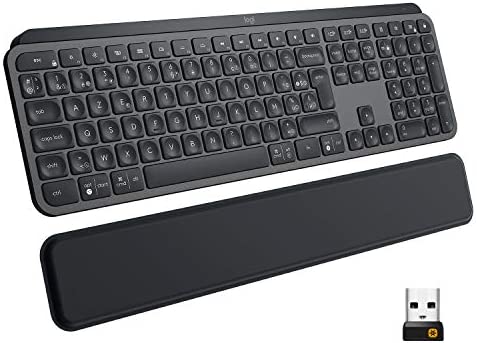 Logitech, MX Keys PLUS, Clavier Rétroéclairé sans Fil Avancé, Saisie Tactile Réactive, Rétroéclairage, Bluetooth, USB-C, Apple MacOS, Microsoft Windows, Linux, iOS, Android, Française AZERTY Fiche Technique et Prix au Maroc