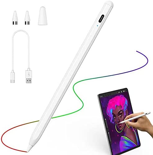 Stylet Tactile Magnétique, LEZUN Stylo à écran Tactile1,5 mm à Pointe en Plastique, Compatible avec Toutes Les Tablettes à écran Tactile et Téléphones Portables, Livré avec 2 Embouts de Remplacement Fiche Technique et Prix au Maroc