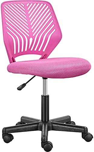Yaheetech Chaise de Bureau, Chaise d'Ordinateur, Fauteuil Bureau Ergonomique, Pivotant, Fonction Réglage, Style Moderne, Charge de 136kg Rose Rouge Fiche Technique et Prix au Maroc