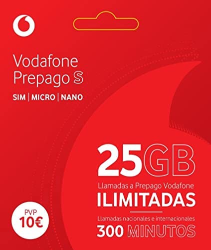 Vodafone Prepago S 11 Go : 6 Go + 5 Go gratuit + 300 minutes Fiche Technique et Prix au Maroc