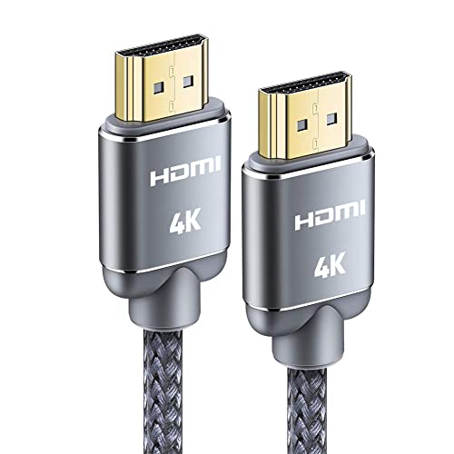 Snowkids Câble HDMI 4K 2m Câble HDMI 4K@60Hz Haute vitesse par Ethernet en Nylon Tressé Supporte 3D/ Retour Audio - Cordon HDMI pour Lecteur Blu-Ray/ PS3/ PS4/ TV 4K /Ecran Fiche Technique et Prix au Maroc