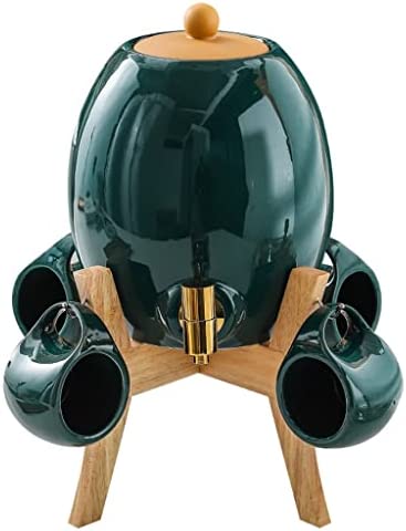 N/A Ceramic Cold Kettle Cool Kettle Set Living Room Household Kettle avec robinet Ensemble complet de bouilloire résistante (Color : A, Size : As the picture shows) Fiche Technique et Prix au Maroc