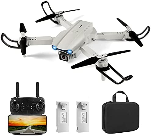 Drone Pliable Avec Caméra ​4K HD Wifi APP Double Caméra Maintien D'altitude Flips 3D Vol Trajectoire Mode Sans Tête Capteur Gravité Hélicoptère ​​Pour Enfants Débutants Avec 30 Minutes Vol 2 Batteries Fiche Technique et Prix au Maroc