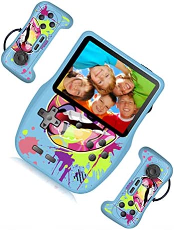 CZT 3,8 Pouces Console de Jeu rétro de Bureau Double Manette Portable intégrée 520 Jeux TV Out Console de Jeu vidéo système de Jeu électronique Console de Jeu Portable pour Enfants Fiche Technique et Prix au Maroc