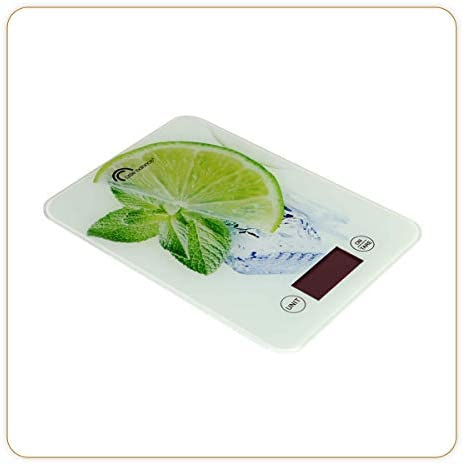 LITTLE BALANCE 8034 Slim - Balance de cuisine électronique - 5 kg/1 g - Plateau en verre trempé - Design extra-plat - Décor Citron Fiche Technique et Prix au Maroc
