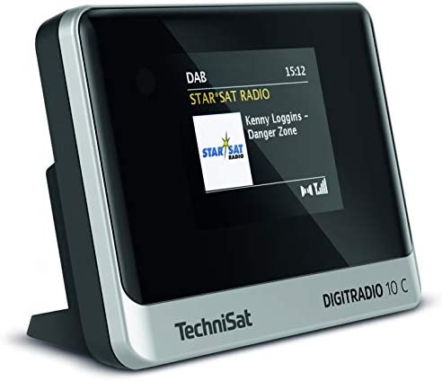 TechniSat DIGITRADIO 10 C - Adaptateur Radio numérique Dab+ (écran Couleur, Bluetooth, télécommande, réveil, Optimal pour la Mise à Niveau d'une chaîne Hi-FI existante) Noir/argenté Fiche Technique et Prix au Maroc