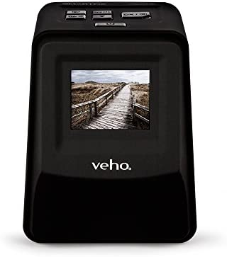 Veho - VFS-014-SF - Scanner autonome de diapositives et de négatifs - 14 MP - Noir Fiche Technique et Prix au Maroc