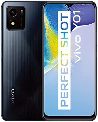 VIVO Y01 Telephone Portable Pas Cher,Batterie de 5 000 mAh, Écran Halo FullView™ de 6,51 Pouces, Capteur arrière de 13 MP, Face Wake, Funtouch OS 11.1, 3 + 32 Go Smartphone Fiche Technique et Prix au Maroc