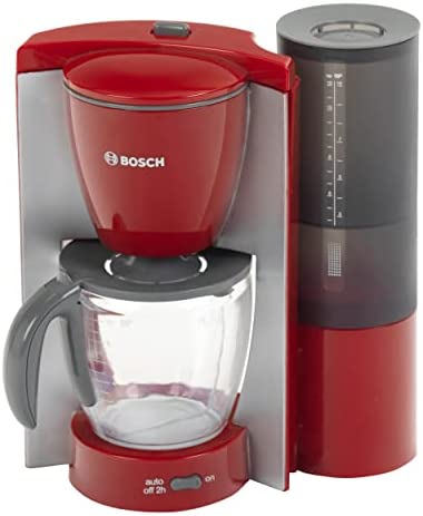 Theo Klein 9577 Bosch Cafetière I Avec filtre, réservoir à eau et écoulement de l'eau par simple pression du bouton I Jouet pour enfants à partir de 3 ans Fiche Technique et Prix au Maroc
