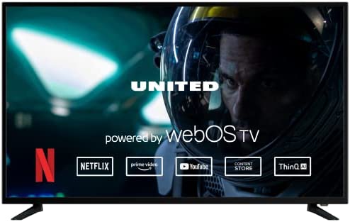 United 50DU58WLGV2 50 Pouces 4K UHD Smart TV 127 cm ThinQ AI Téléviseur WebOS TNT Tuner T2/S2/C Prime Video Netflix Disney+ WiFi Bluetooth HDR10 HLG Fiche Technique et Prix au Maroc