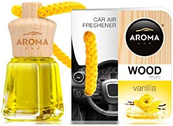 Aroma Car Désodorisant Mini Wood Vanille 4Ml Fiche Technique et Prix au Maroc