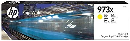 HP 973X F6T83AE Cartouche d'Encre PageWide Jaune Authentique Fiche Technique et Prix au Maroc