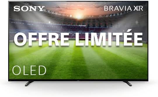 Sony BRAVIA XR OLED XR55A80J - 55-Pouces - OLED - 4K Ultra HD (UHD) - High Dynamic Range (HDR) - Google TV - Noire Fiche Technique et Prix au Maroc