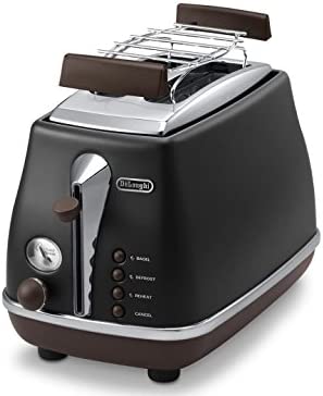 De'Longhi CTOV2103.BK Grille-pain de 2 tranches Noir 900 W Fiche Technique et Prix au Maroc