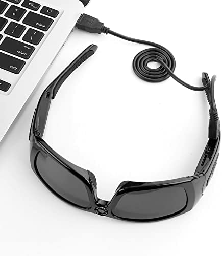 Lunettes de Caméra HD, Caméra de Lunettes de Soleil Intelligentes 1920 X 1080 Prise en Charge de la Carte de Stockage Micro, Enregistreur Vidéo HD 1080p Lunettes Intelligentes Fiche Technique et Prix au Maroc