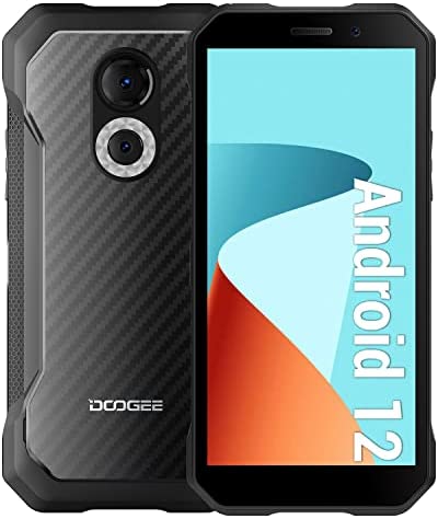 DOOGEE Telephone Incassable, S61 Smartphone Antichoc, 6Go+64Go,20MP Caméra Vision Nocturne&20MP Caméra Arrière à Double Anneau, 6.0" HD, Android 12, 5180mAh Etanche/NFC- Noir Fiche Technique et Prix au Maroc