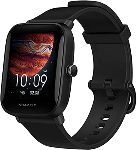 Amazfit Bip U Pro Montre Connectée Femme GPS, 5 ATM Etanche Montre Sport pour Homme, SpO2/Suivi de Rythme Cardiaque/Sommeil/Stress, 60+ Modes Sportifs, Montre avec Alexa Intégré(Noir) Fiche Technique et Prix au Maroc
