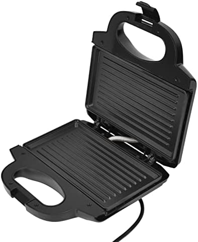 750W Appareil à Panini Double Face, Machines à Sandwichs Presses à Panini avec Plaques Amovibles Grille de Presse à Panini électrique Machine pour Faire des Sandwichs Panini, Steak, Hamburgers Fiche Technique et Prix au Maroc