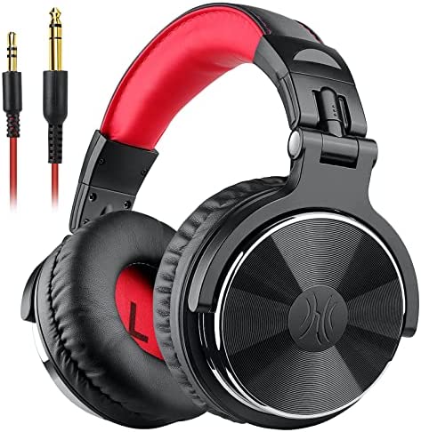 OneOdio Casque Audio Filaire, PC Casque DJ, Casque Basse avec Les Haut-Parleurs de 50 mm, Technologie de Partage de Musique, Idéal pour Gaming, Ps4, Monitoring, Studio, Phone, Tablette, Pro 10 Rouge Fiche Technique et Prix au Maroc