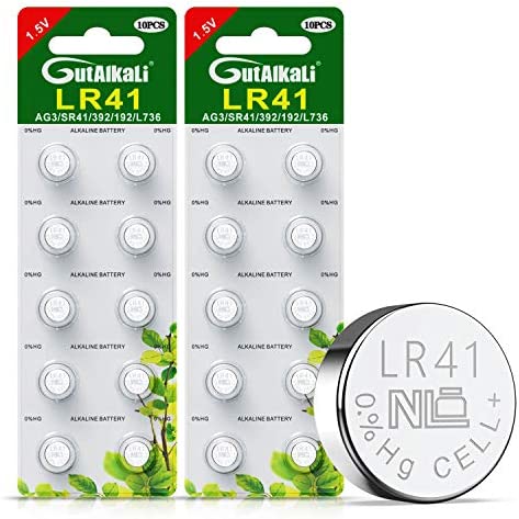 Paquet de 20 Piles Bouton alcaline de la Pile LR41 AG3 Fiche Technique et Prix au Maroc