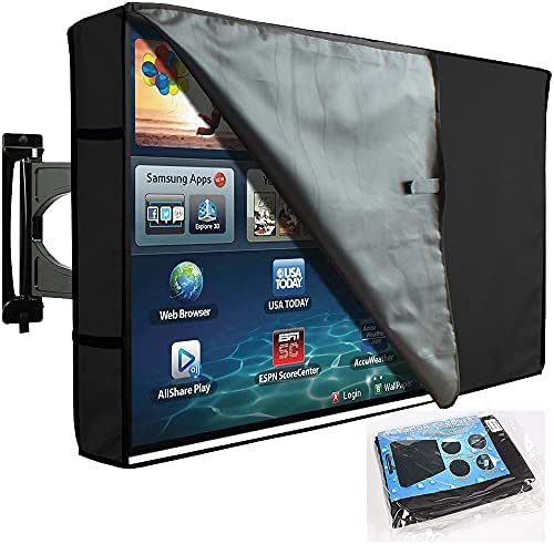 BOSKING Housse pour TV d'extérieur de 60 à 65 pouces avec protection d'écran transparente résistante à l'eau et à la poussière pour téléviseurs LCD, LED, plasma (60-65") Fiche Technique et Prix au Maroc