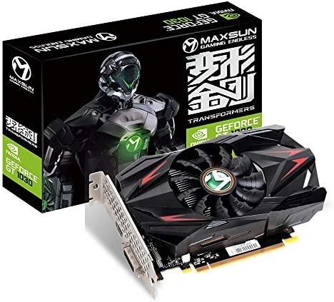 MAXSUN NVIDIA Geforce GT 1030 2Go GDDR5 Carte Graphique ITX GPU Mini ITX Design HDMI, DVI-D, Système de Refroidissement à Ventilateur Unique Fiche Technique et Prix au Maroc