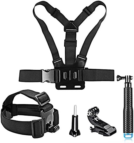 SHOOT 5 en 1 Accessories Pack Kit d'accessoires Selfie Bâton pour GoPro Hero 8 Hero 7 Noir Argent Blanc/ 6/5/4/3 +/3/HERO(2018)/Fusion Crosstour Campark Nouveau APEMAN WiMiUS TecTecTec YI Discovery 4K AKASO Campark Victure Fiche Technique et Prix au Maroc