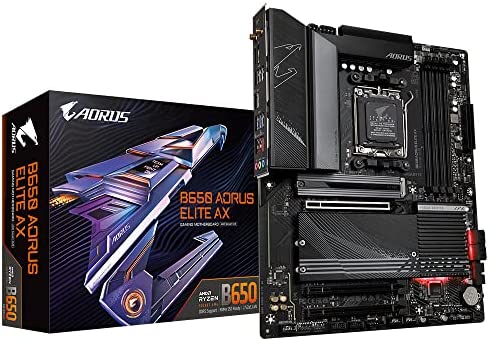 GIGABYTE B650 AORUS Elite AX, AMD B650-Mainboard - Sockel AM5, B650 AORUS Elite AX 1.0 Fiche Technique et Prix au Maroc