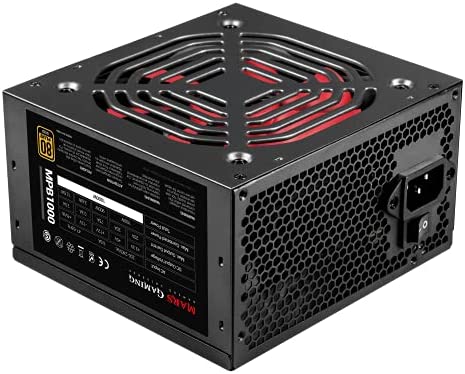 Alimentation ATX, 1000W, Noir/Rouge Fiche Technique et Prix au Maroc