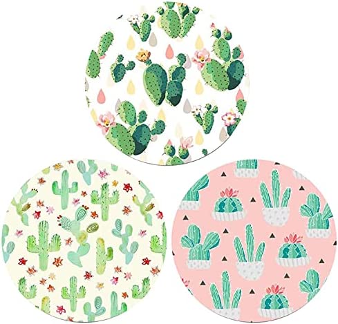 Haredam Lot de 3 Support Téléphone Universels pour Smartphone et Tablette - Cactus Vert Rose Fiche Technique et Prix au Maroc