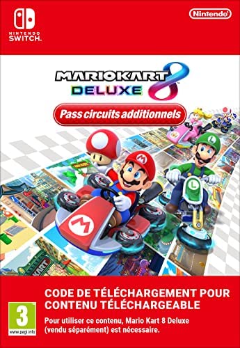 Mario Kart 8 Deluxe Pass circuits additionnels | Nintendo Switch – Code jeu à télécharger Fiche Technique et Prix au Maroc
