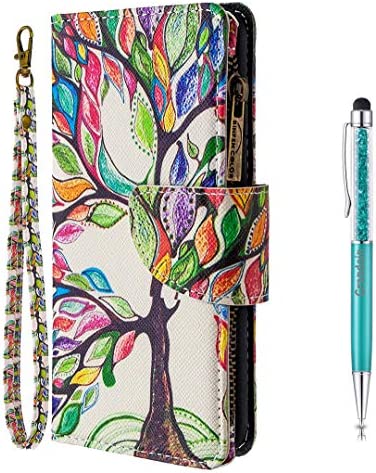 Grandoin Coque pour Xiaomi Poco M3 Pro 5G / Redmi Note 10 5G, Peint Flip Cover Étui éclair Housse en PU Cuir avec TPU Silicone Souple [9 Fente de Carte] [Magnétique] (Arbre) Fiche Technique et Prix au Maroc