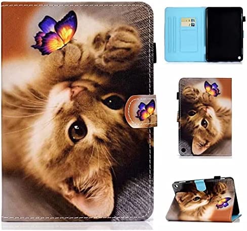 Étui Compatible avec Samsung Galaxy Tab A8 10.5 Inch 2021 SM-X205/X200, Étui Pliable avec Support Protecteur en PU Housse Étui Léger et Antichoc avec Auto Réveil/Sommeil Chat Papillon Chat papillon Fiche Technique et Prix au Maroc