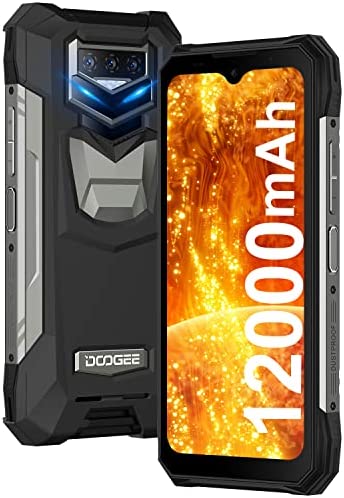 DOOGEE Telephone Portable Incassable, Android 12 S89 Pro (2022),12000mAh Grosse Batterie, LED de Respiration, 6,3 Pouces FHD+ Helio P90 8 Go+256 Go, Caméra 64MP et Caméra de Vision Nocturne 20MP-Noir Fiche Technique et Prix au Maroc