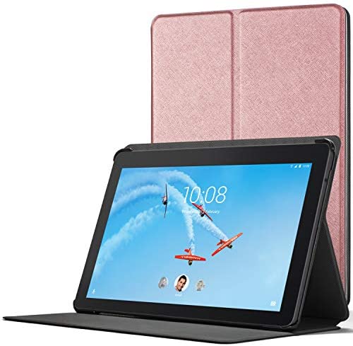 Forefront Cases Étui pour Lenovo Tab E10, Housse & Coque de Protection à Fermeture Magnétique & Support pour Lenovo Tab E10 10.1 inch, Or Fiche Technique et Prix au Maroc