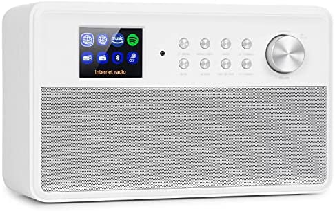 Auna Radio Bluetooth, Poste Radio Numérique Dab/Dab+/FM et Streaming, Radio Stéréo 10W, Écran HCC, Radio FM, Alarme de Réveil, Alimentée au Secteur Fiche Technique et Prix au Maroc