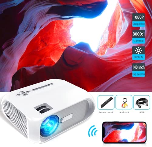 Mini Projecteur,staratlas Vidéoprojecteur Portable pour,Cadeau Fille Garçon,Pico Rétroprojecteur à LED pour Home Cinéma,Compatible avec HDMI USB TV AV et Télécommande. Fiche Technique et Prix au Maroc