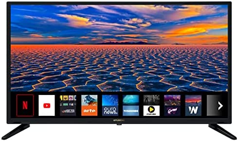 HYUNDAI Smart Netflix TV LED 32 Pouces (80cm) - Haute Définition - Triple Tuner - WiFi Youtube - HDMI x2 - USB multimédia 2.0 x2 - Screencast - Sortie Casque - Sortie Optique - CI+ Ethernet Fiche Technique et Prix au Maroc
