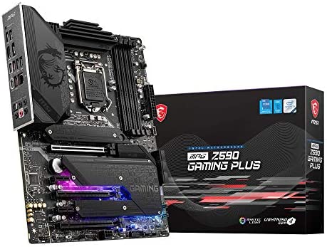 MSI MPG Z590 Gaming Plus Carte Mère ATX, pour Processeurs Intel Core 11ème Gen, LGA 1200, Mystic Light, VRM 14 Phases Duet Rail 75A, DDR4 Boost (5333MHz/OC), 2 x PCIe 4.0x16, M.2 Gen4/3 x4 Fiche Technique et Prix au Maroc